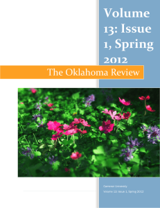Volume 13: Issue 1, Spring 2012