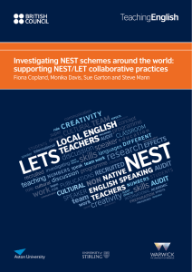 Investigating NEST schemes around the world: supporting NEST/LET collaborative practices