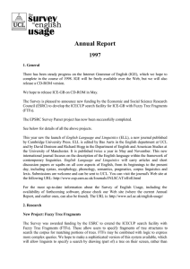 5748'; 75#)' HQJOLVK Annual Report