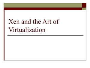 Xen and the Art of Virtualization