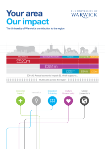 Your area Our impact £520m £351m