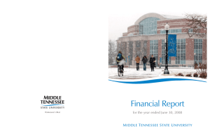 Financial Report M T S