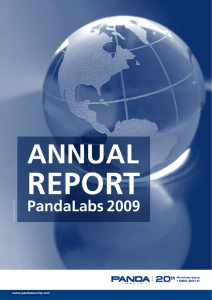 REPORT ANNUAL  PandaLabs 2009