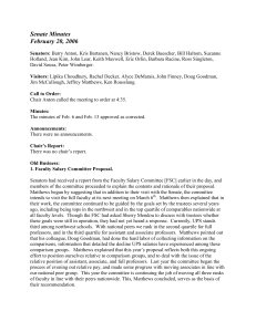 Senate Minutes February 20, 2006