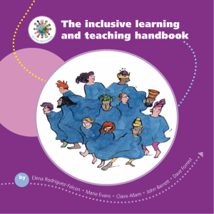 The inclusive learning and teaching handbook by