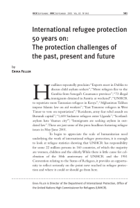 H International refugee protection 50 years on: The protection challenges of