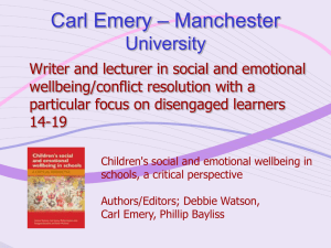 – Manchester Carl Emery University