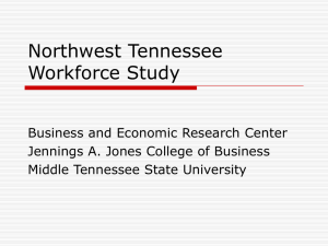 Northwest Tennessee Workforce Study