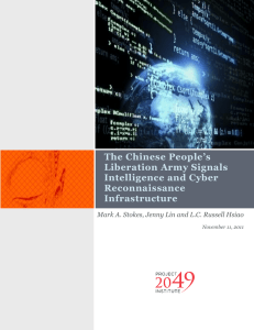 The Chinese People’s Liberation Army Signals Intelligence and Cyber Reconnaissance