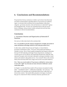 6.  Conclusions and Recommendations