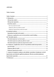 APPENDIX Table of contents Table of contents ......................................................................................................................1
