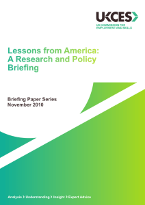 Briefing Paper Series November 2010