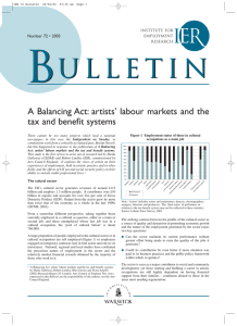 B U L L E T I N tax and benefit systems