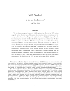 VAT Notches Li Liu and Ben Lockwood 11th May 2015