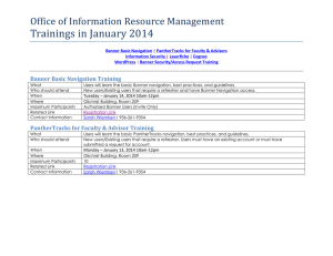Trainings in January 2014 Office of Information Resource Management