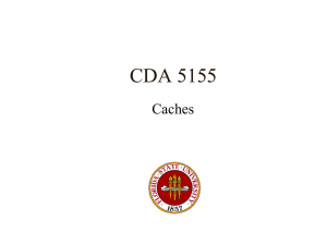 CDA 5155 Caches