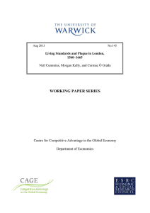 WORKING PAPER SERIES Centre for Competitive Advantage in the Global Economy