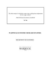 The other margin: do minimum wages cause working hours adjustments