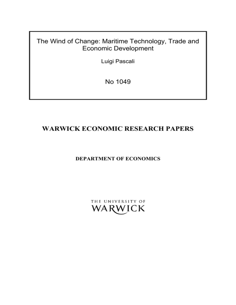 institute of economic research working papers