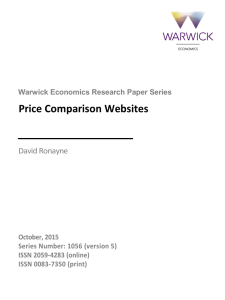 Price Comparison Websites