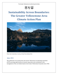 Sustainability Across Boundaries: The Greater Yellowstone Area Climate Action Plan