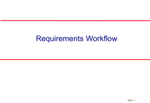 Requirements Workflow Slide  1