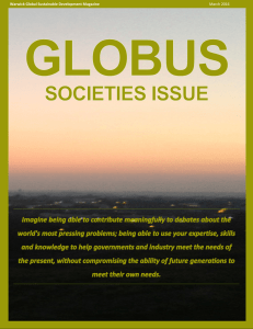 Warwick Global Sustainable Development Magazine March 2016