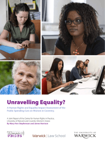 Unravelling Equality? A Human Rights and Equality Impact Assessment of the