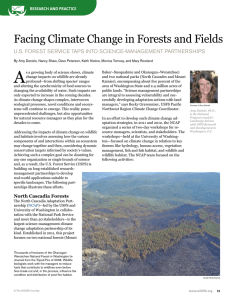 A Facing Climate Change in Forests and Fields