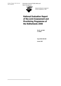 National Evaluation Report of the Joint Assessment and Monitoring Programme of