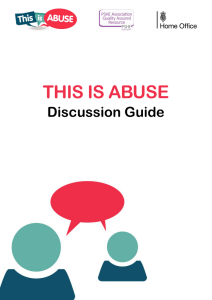 THIS IS ABUSE Discussion Guide