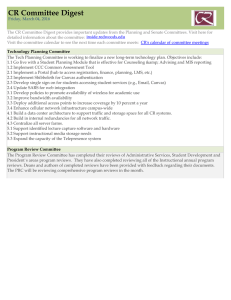 CR Committee Digest