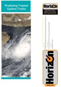 Predicting Tropical Cyclone Tracks