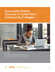 Successful Online Courses in California’s Community Colleges June 2015