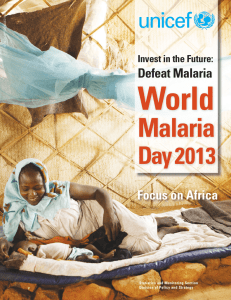 World Malaria Day 2013