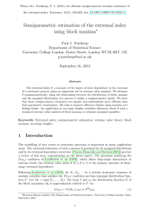 Please cite: Northrop, P. J. (2015) An efficient semiparametric maxima... 10.1007/s10687-015-0221-5..