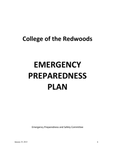 EMERGENCY  PREPAREDNESS  PLAN   