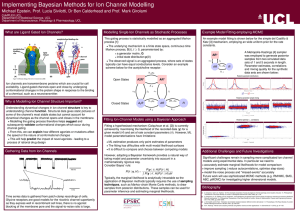 Implementing Bayesian Methods for Ion Channel Modelling