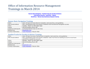 Trainings in March 2014 Office of Information Resource Management