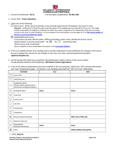 AG 51 (if applicable): Tractor Operation