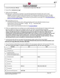   PHIL 12   (if applicable): Introduction to Logic