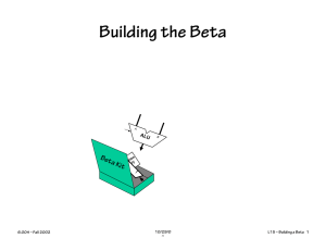 Building the Beta Beta Kit ALU