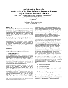 An Attempt to Categorize using Affective Disorder Pathways