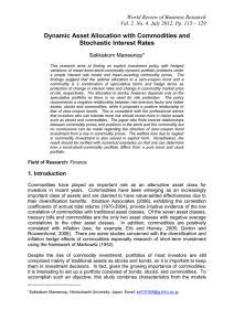 Dynamic Asset Allocation with Commodities and Stochastic Interest Rates