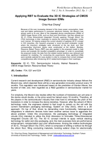 Applying RBT to Evaluate the 3D IC Strategies of CMOS