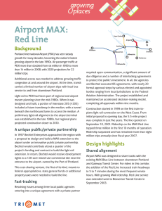 Snapshots Background Airport MAX Funding