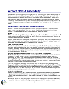 Airport Max: A Case Study