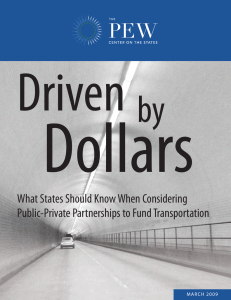 Dollars Driven by What States Should Know When Considering