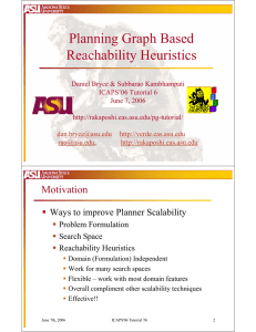 Planning Graph Based Reachability Heuristics