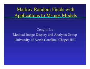 Markov Random Fields with Applications to M - reps Models
